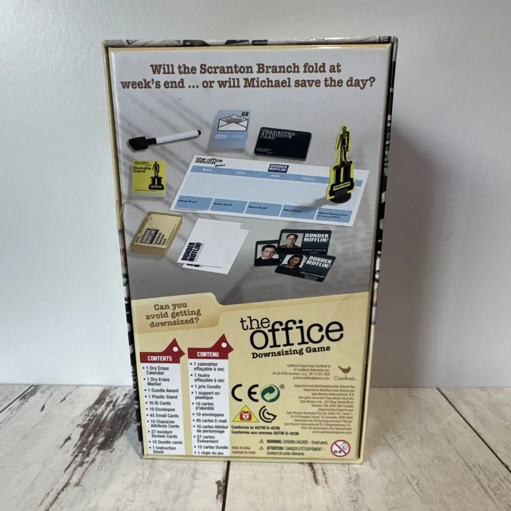 NEW The Office: Downsizing Game TV Show Trivia Board Game 2P Ages 16+ 2019